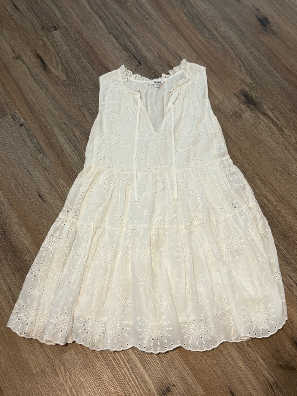 White dress
